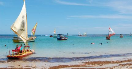 Veleros en Porto de Galinhas
